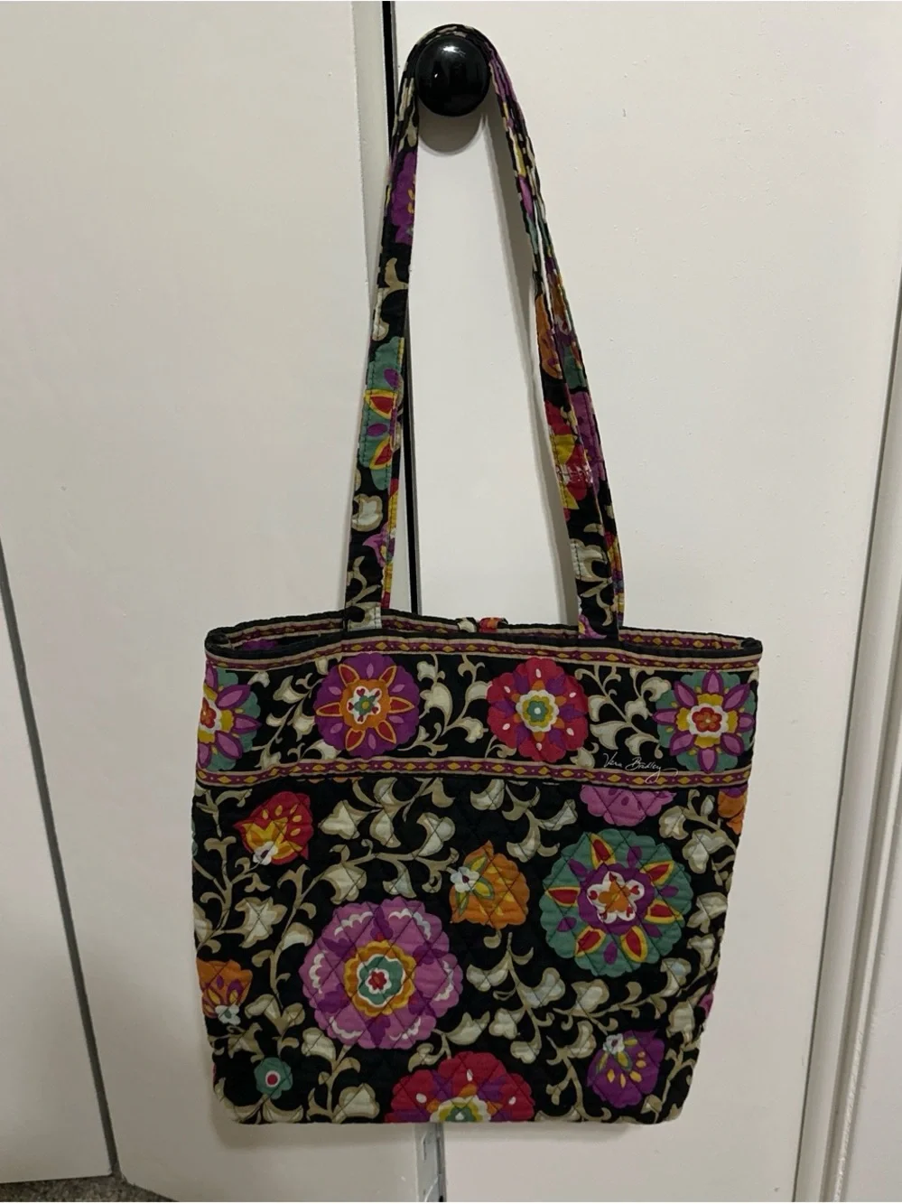 Vera Bradley floral tote bag